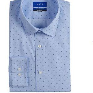 Apt.9 Men Premier Flex Slim Fit Dress Shirt